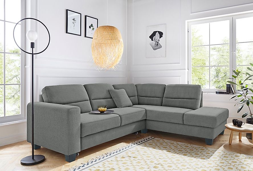 TRENDMANUFAKTUR Ecksofa Chamber, zeitlos und modern, günstig online kaufen