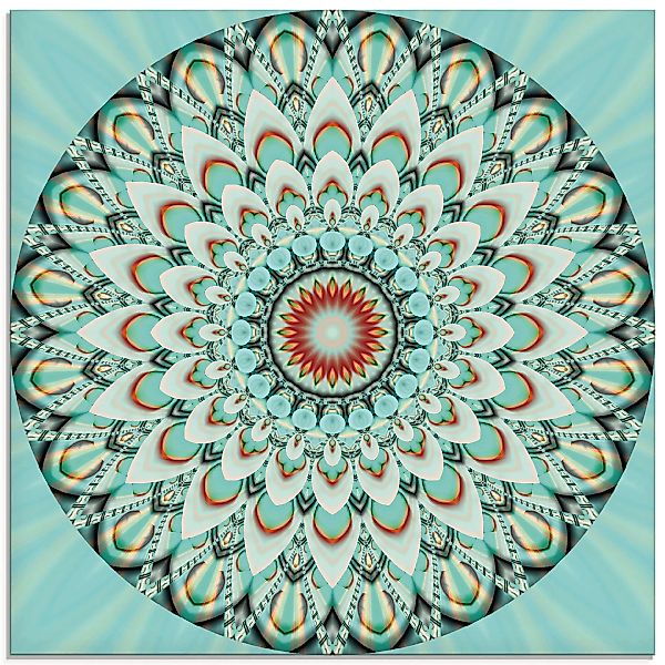 Artland Glasbild »Mandala Integrität«, Muster, (1 St.), in verschiedenen Gr günstig online kaufen