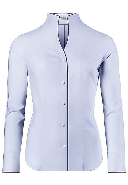 Vincenzo Boretti Klassische Bluse leicht tailliert Kelchkragen günstig online kaufen