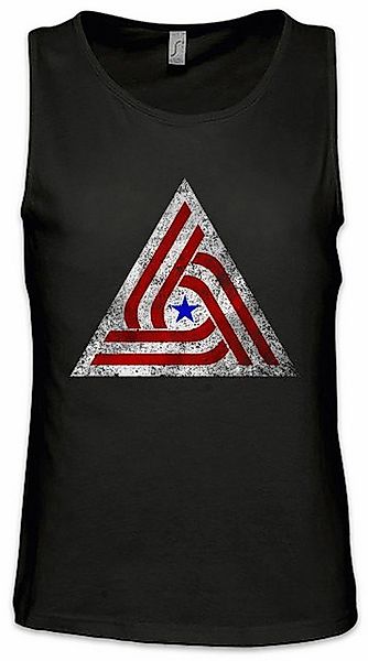 Urban Backwoods Tanktop Aliens Tri Centennial Flag Patch Ärmelloses T-Shirt günstig online kaufen