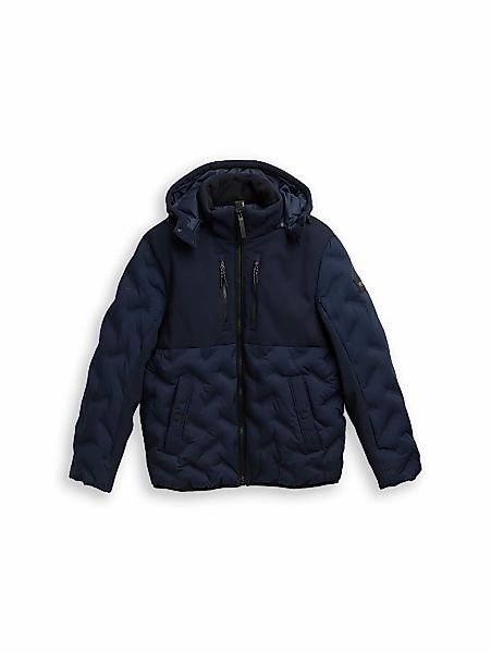 TOM TAILOR Steppjacke, mit Kapuze, mit Kapuze günstig online kaufen