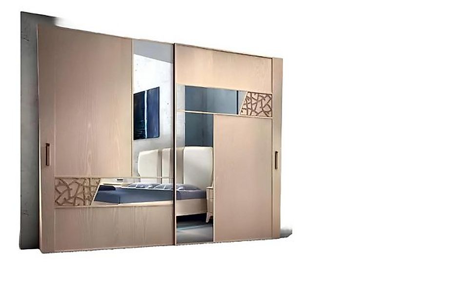 Xlmoebel Kleiderschrank Holzschrank für das Schlafzimmer - Italienische Hol günstig online kaufen