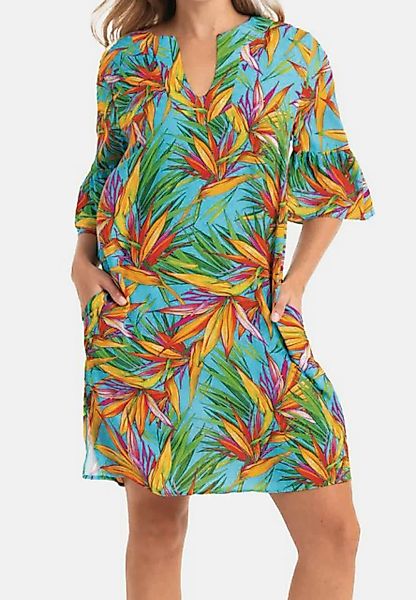 Anita Strandkleid Candy Tropics (1-tlg) Tunika - Leicht - Mit kurzen Ärmeln günstig online kaufen