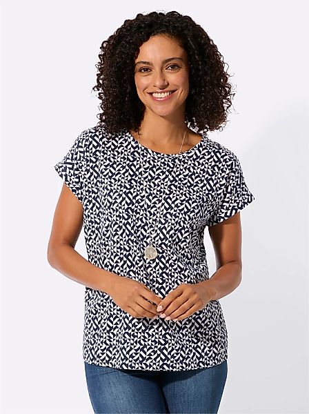 Casual Looks Print-Shirt "Druck-Shirt" 1 tlg. günstig online kaufen