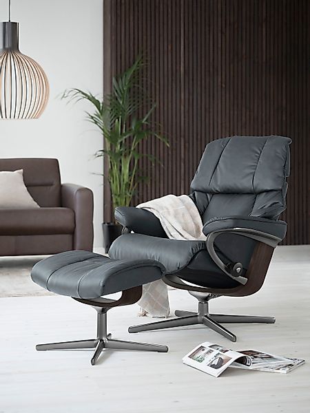 Stressless Relaxsessel "Reno" Set, Relaxsessel mit Hocker, mit Hocker, mit günstig online kaufen