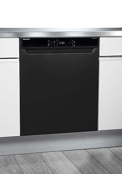 Sharp Unterbaugeschirrspüler "QW-NA3YU42AM-DE" 9,2 14 Maßgedecke günstig online kaufen