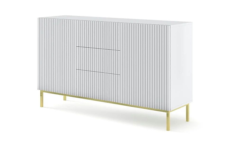 Sideboard   ¦ weiß ¦ Maße (cm): B: 150 H: 89 Kommoden & Sideboards > Sidebo günstig online kaufen
