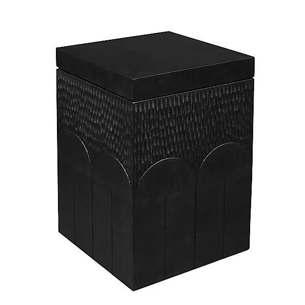 Zanat - Branco Aufbewahrungsbox L - ahorn schwarz/LxBxH 30x30x43cm günstig online kaufen