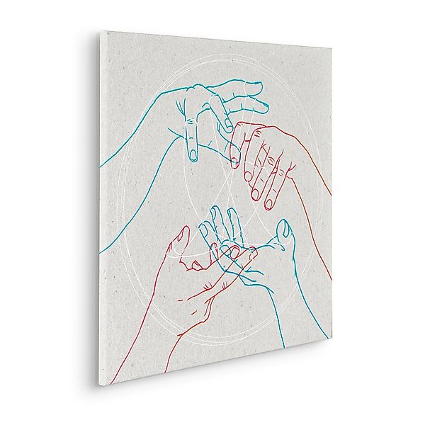 Komar Leinwandbild Glory Hands - Größe günstig online kaufen