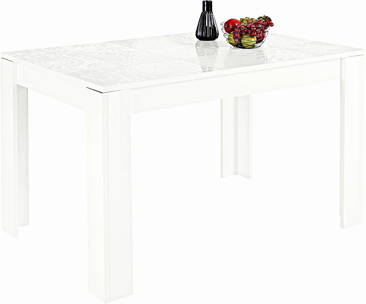 INOSIGN Esstisch "Miro" Breite 180 cm mit oder ohne Ansteckplatten günstig online kaufen