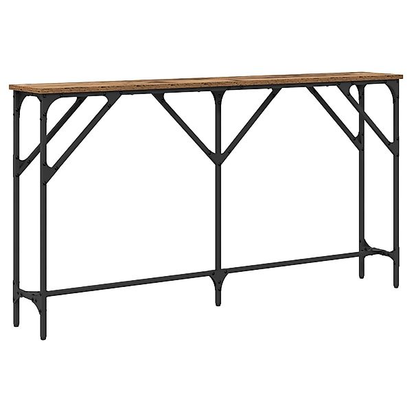 vidaXL Beistelltisch Konsolentisch Altholz 140x23x75 cm günstig online kaufen
