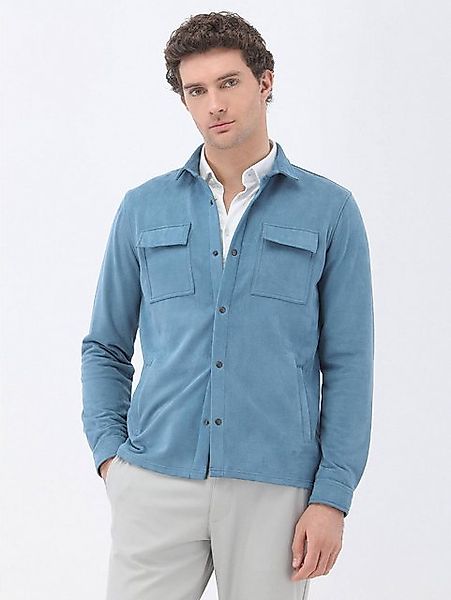 KİP Langarmhemd Mint Regular Fit Overshirt - Minzgrünes Regular Fit Hemd günstig online kaufen