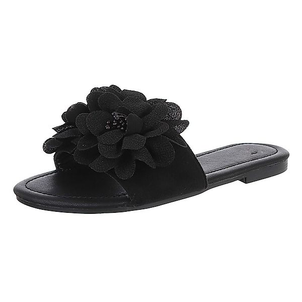Ital-Design Modische Sandalen mit Blumenakzent, ideal günstig online kaufen