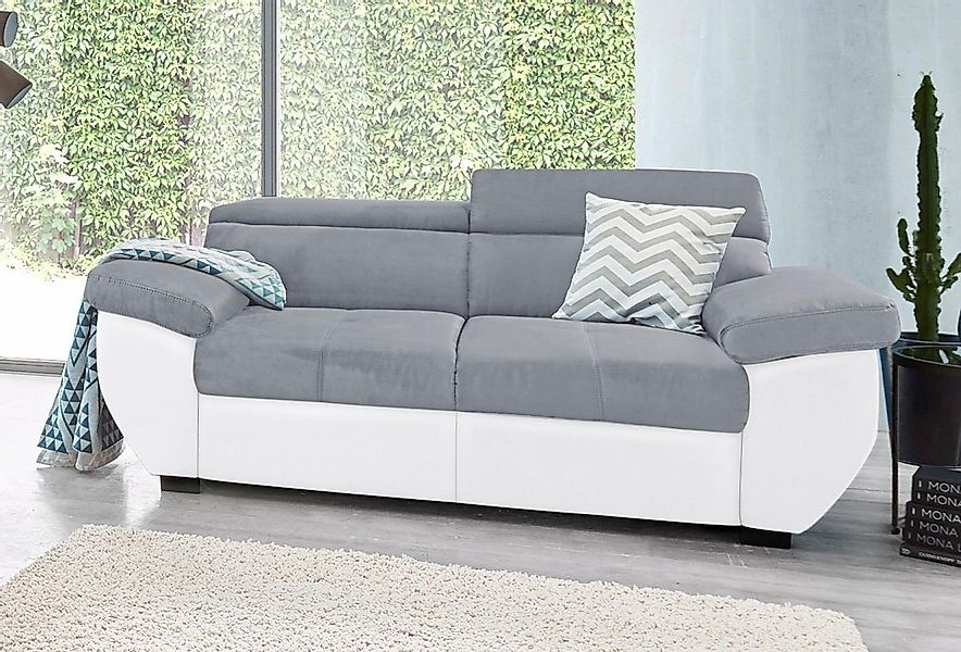 COTTA 2-Sitzer "Speedway" Big-Sofa mit Kopfteilverstellung günstig online kaufen
