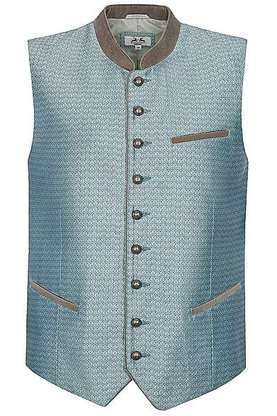 Maddox Trachtenweste MADDOX Herren Trachten Weste 'Gais', Türkis günstig online kaufen