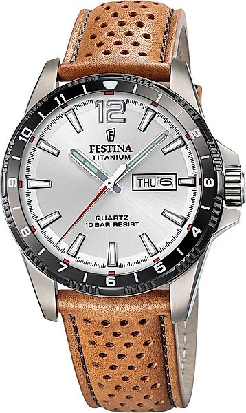 Festina Quarzuhr Calendario Titanium F20699/1, Armbanduhr, günstig online kaufen