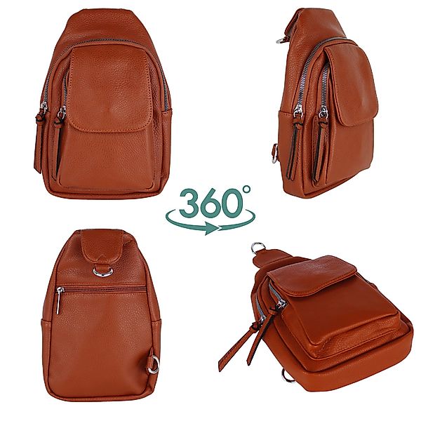 MIRROSI Umhängetasche Sling Bag,Brusttasche, Crossbody 19x28x8cm günstig online kaufen