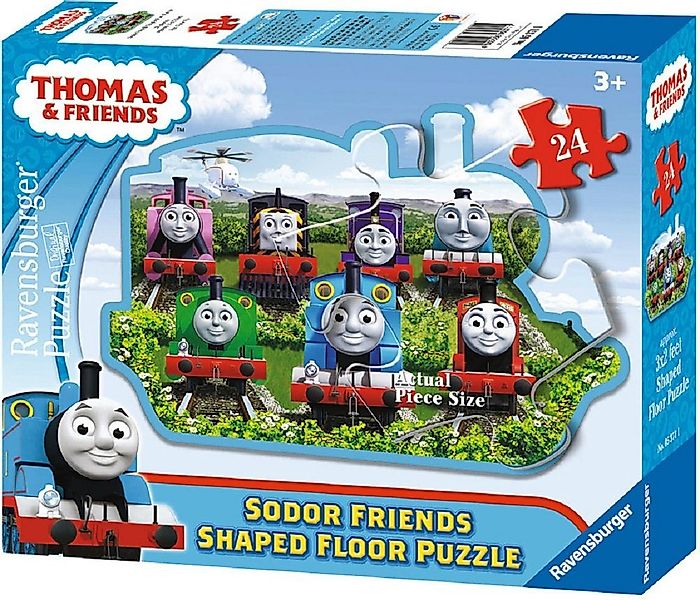 Ravensburger Puzzle Thomas & Friends Kinderpuzzle - Zug - Lokomotive Rätsel günstig online kaufen