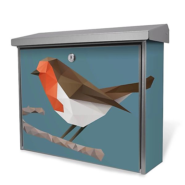 Banjado Briefkasten Edelstahl 38.5x31.5x12cm Ohne Zeitungsfach Inkl. Montag günstig online kaufen