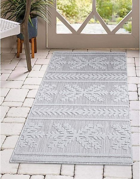 Carpet City Teppich "In-& Outdoorteppich Santorini 411, 3D-Effekt, Boho-Opt günstig online kaufen