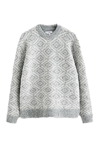 Next Rundhalspullover Relaxed Fit Rundhalspullover mit günstig online kaufen