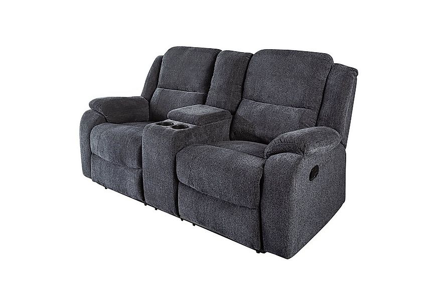 riess-ambiente Sessel HOLLYWOOD dunkelgrau - Kinosessel, Fernsehsessel, ver günstig online kaufen