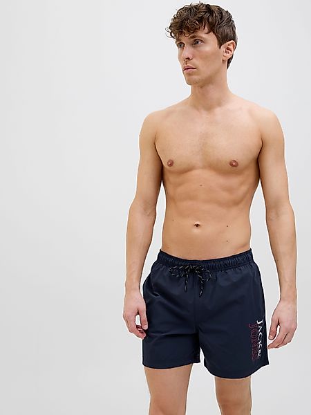 Jack & Jones Badeshorts "JPSTMAUI Badeshort mit Print und elastischem Bund günstig online kaufen