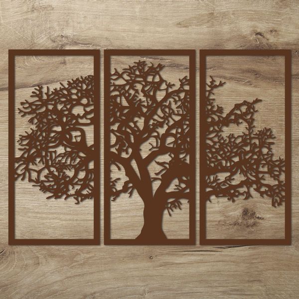 Namofactur Wanddekoobjekt XXL Baum im Rahmen günstig online kaufen