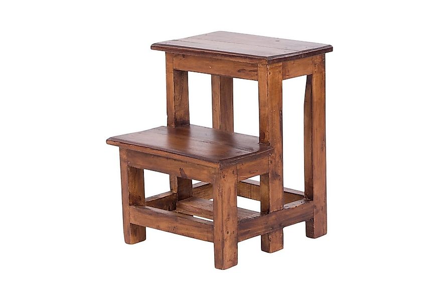 DESIGN DELIGHTS Hocker TRITTLEITER STEP, Recyclingholz, 46x37cm (HxB), natü günstig online kaufen