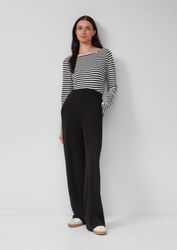 s.Oliver Chinos Hose Scuba-Jogpants mit Wide günstig online kaufen