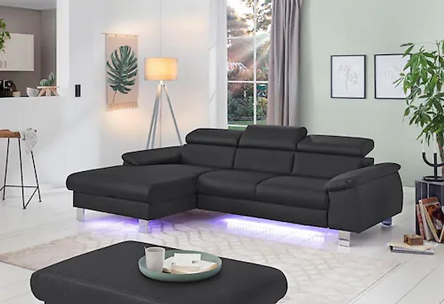 COTTA Polstergarnitur »Komaris L-Form«, (Set), Set bestehend aus: Ecksofa m günstig online kaufen