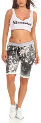 CLEO STYLE Sweatbermudas Sweat Bermuda 9 günstig online kaufen