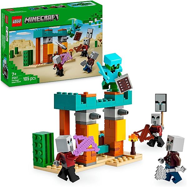 LEGO® Die Illager-Wüstenpatrouille (21267), LEGO Minecraft günstig online kaufen