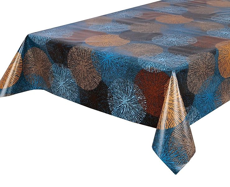 Beautex Tischdecke Wachstuchtischdecke, Feuerwerk bunt, abwischbar Wachstuc günstig online kaufen