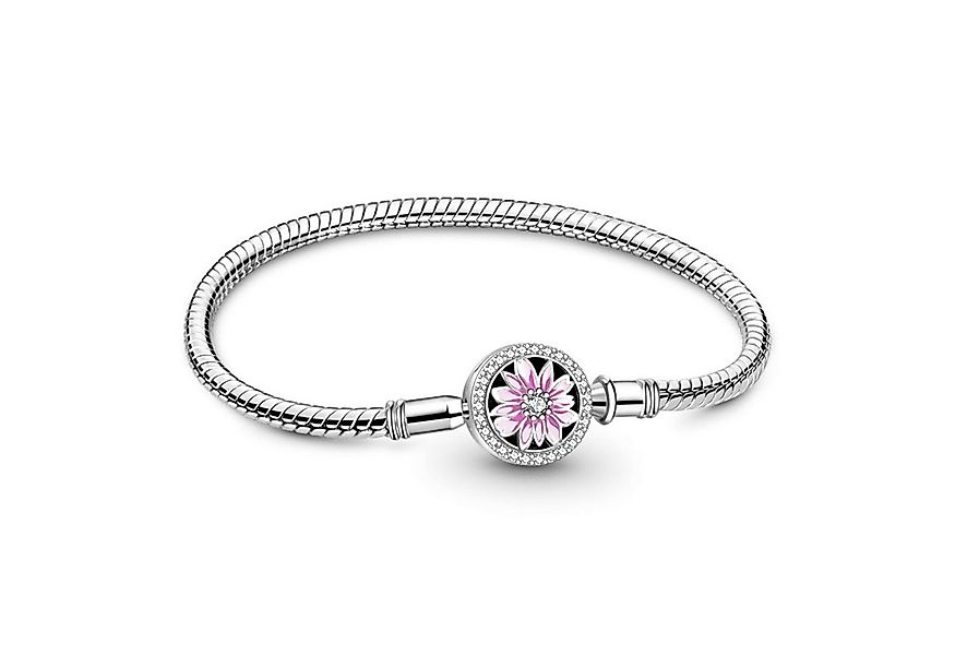 Gnoce Perlenarmband Gnoce Armband Gänseblümchen GNB028-18 Silber günstig online kaufen