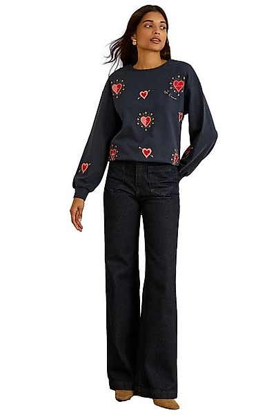 Love & Roses Sweater Love & Roses Sweatshirt aus Jersey, Regular (1-tlg) günstig online kaufen