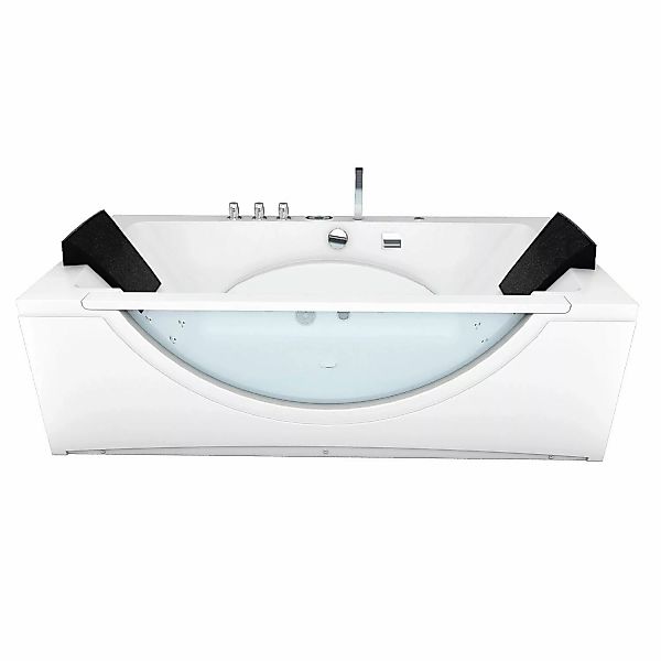 AcquaVapore Whirlpool Pool Badewanne Wanne W81R-B-SC 180x90 mit Radio+Farbl günstig online kaufen