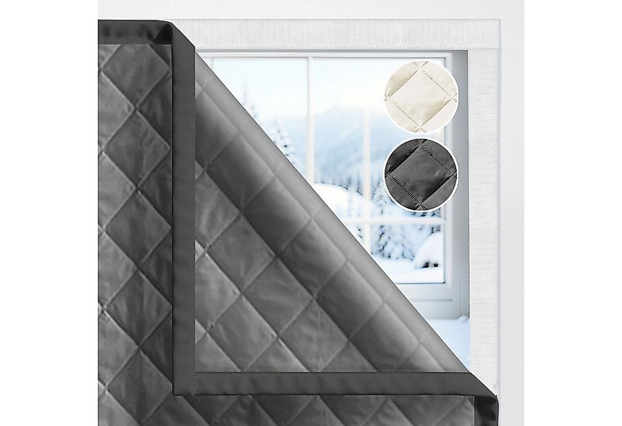 Jibenhome Vorhang Winterisolierter Vorhang mit Magic Tape,Thermovorhang (1 günstig online kaufen