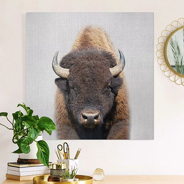 Leinwandbild Büffel Bertram günstig online kaufen