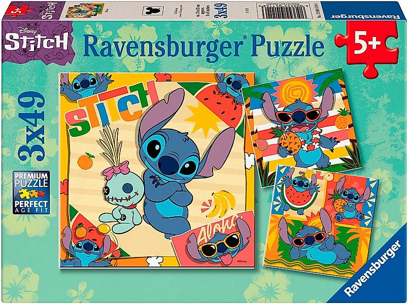 Ravensburger Puzzle Disney Stitch, 147 Puzzleteile, Made in Europe günstig online kaufen