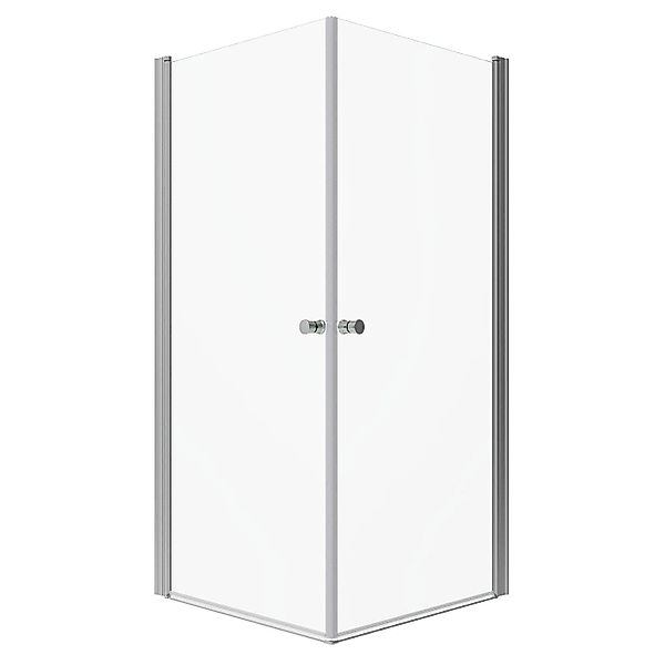 Aquabatos Duschkabine 70 x 75 cm mit Drehtür Eckdusche Eckeinstieg Duschabt günstig online kaufen