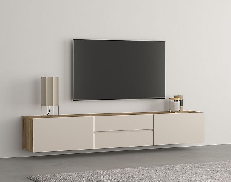 INOSIGN Lowboard Criss, Breite 200 cm, moderne grifflose TV-Kommode, TV-Kom günstig online kaufen