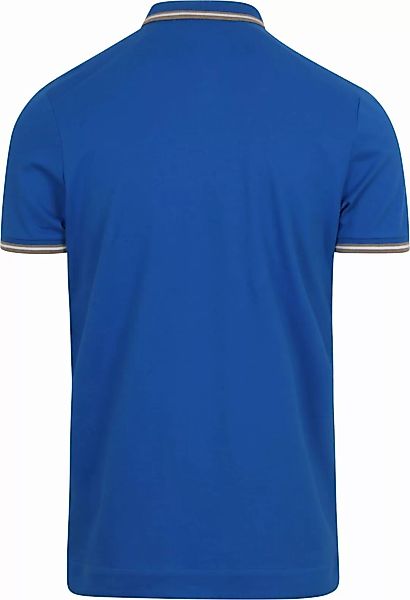 Blue Industry Piqué Poloshirt Kobaltblau - Größe M günstig online kaufen