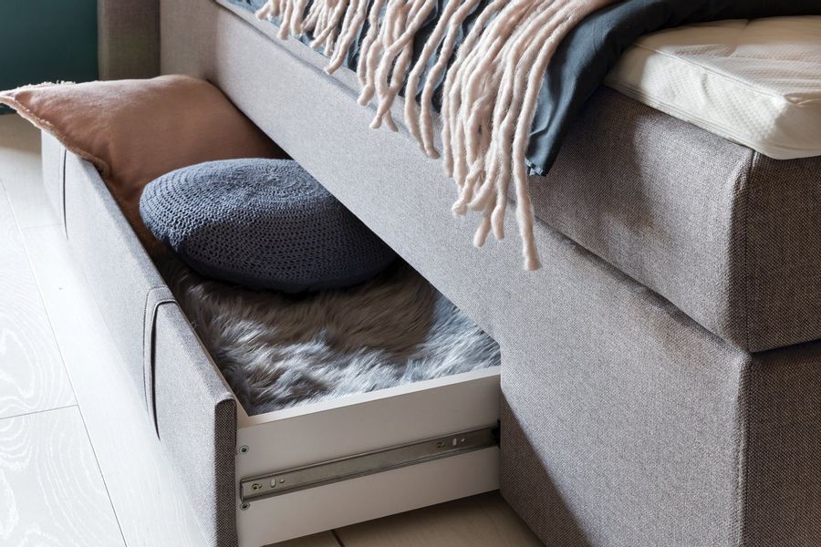 Möbelfreude Boxspringbett Boxspringbett Beatrice 200x200 cm günstig online kaufen