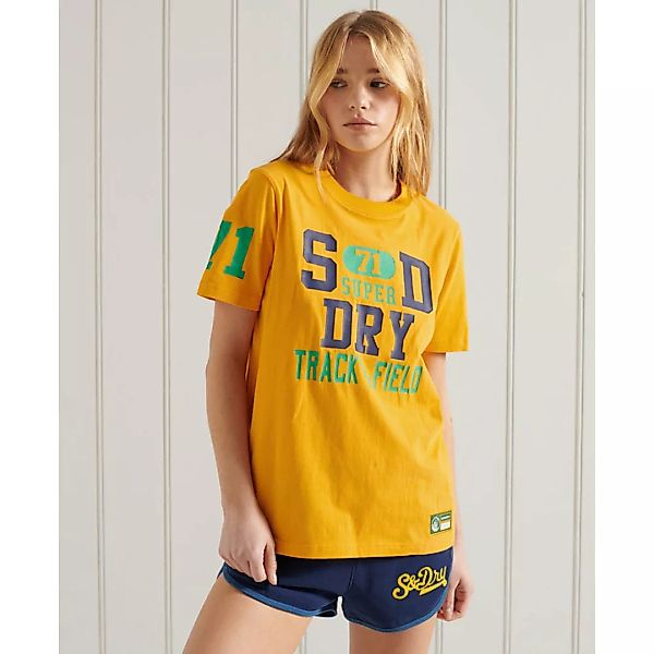 Superdry Collegiate Athletic Kurzarm T-shirt M Utah Gold günstig online kaufen