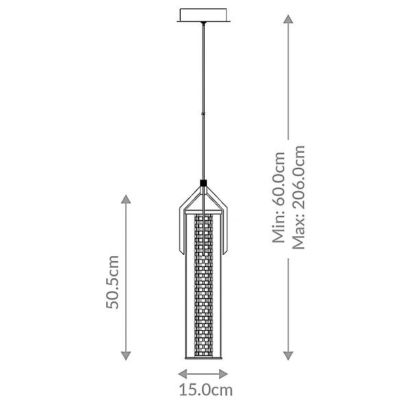 LED-Hängeleuchte ESPADA, gold gebürstet, Ø 15 cm Metall/Glas günstig online kaufen