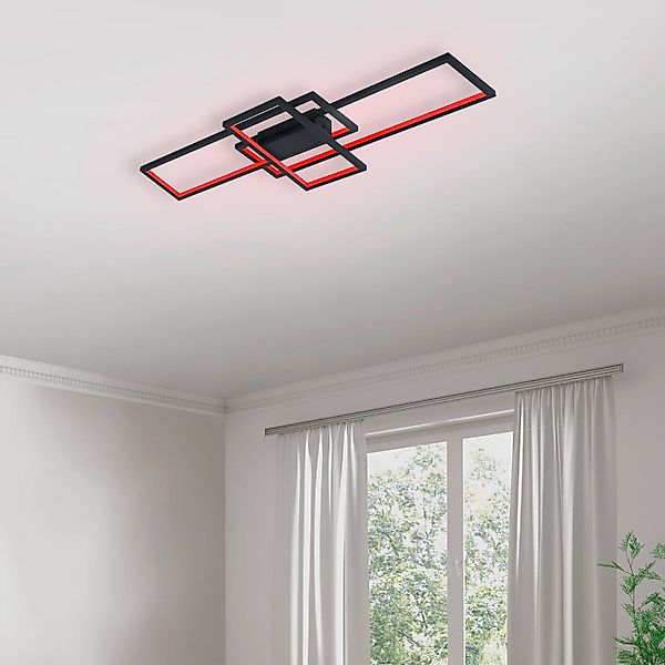 TRIO Leuchten LED Deckenleuchte »Thiago« LED-Modul Farbwechsler WiZ Smartho günstig online kaufen