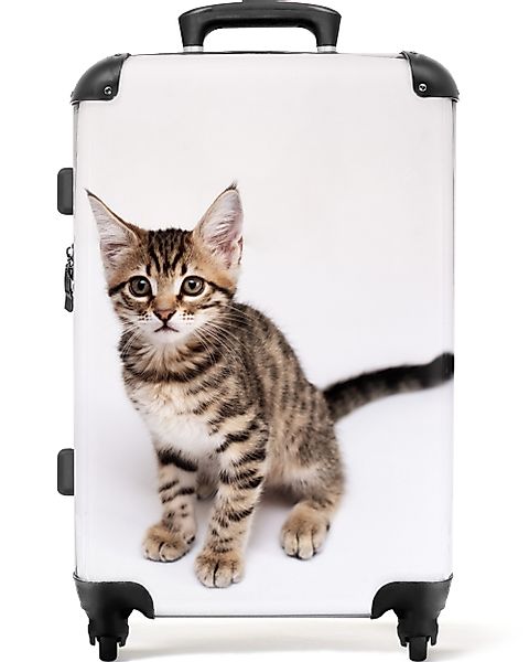 NoBoringSuitcases.com© Hartschalen-Trolley Katze - Haustiere - günstig online kaufen