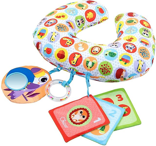 Chicco Greifspielzeug Animal Tummy Time, Spielkissen günstig online kaufen