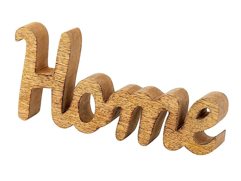 Amagohome Deko-Schriftzug Holzfigur Schriftzug Home B28x12cm Dekoschrift Ma günstig online kaufen
